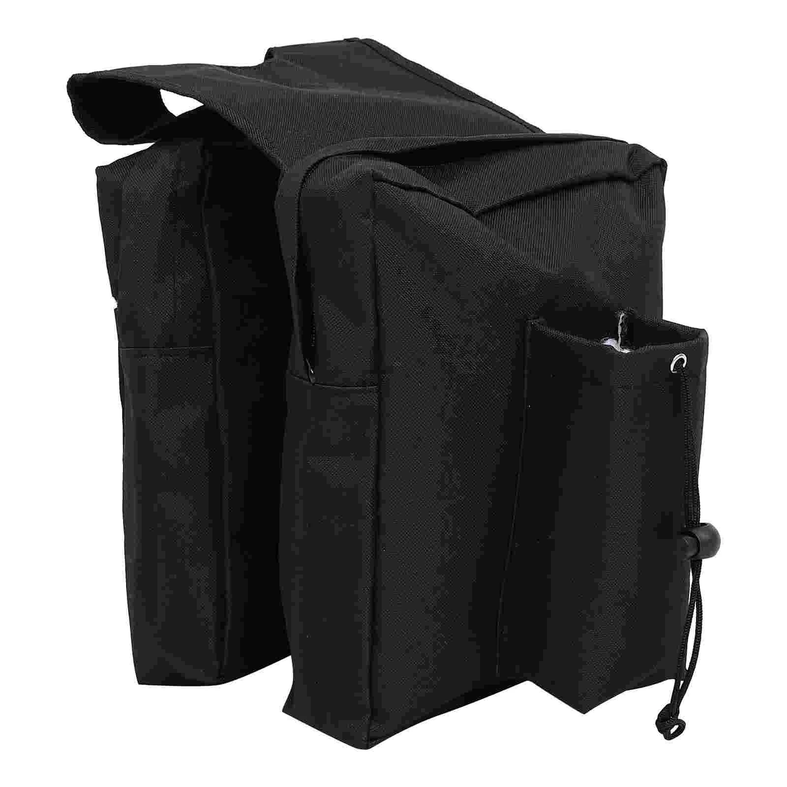 

Oxford Cloth Bike Bag Water Proof Large Capacity Storage Pouch for Bicycles Rear Frame Gear Cycling Side Pockets Touring Bags