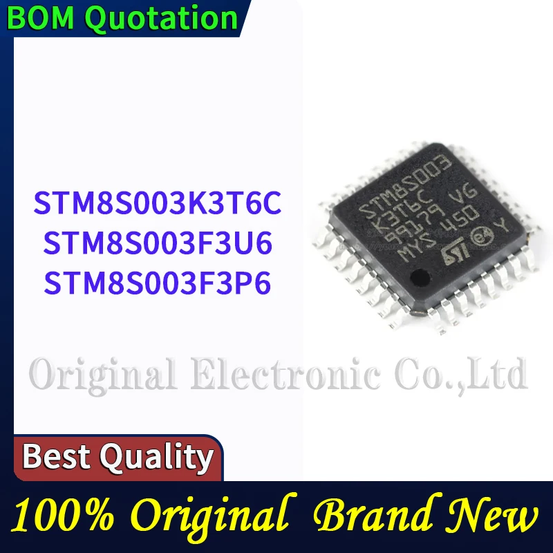 STM8S003K3T6C STM8S003F3U6 STM8S003F3P6 PC shell