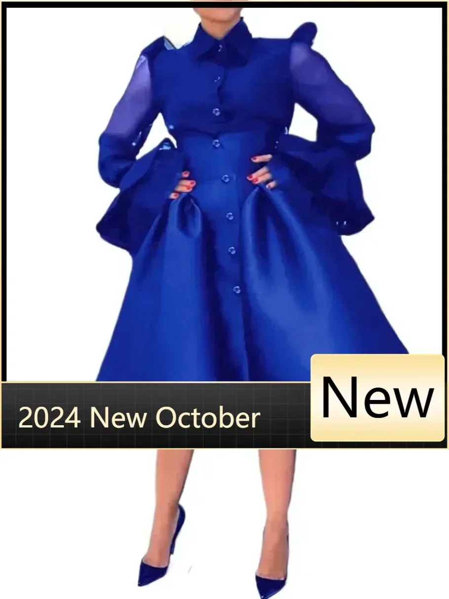 

Комплекты юбок из 2 предметов, африканские платья для женщин, осенняя элегантная африканская одежда, офисное женское платье Dashiki, женское платье Анкары