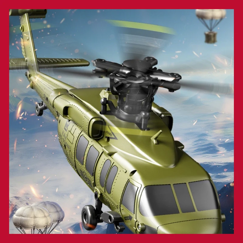 

U9901 шестиканальный вертолет с дистанционным управлением, оптическое позиционирование потока, модель трюка, имитация игрушки для детей, праздничный подарок