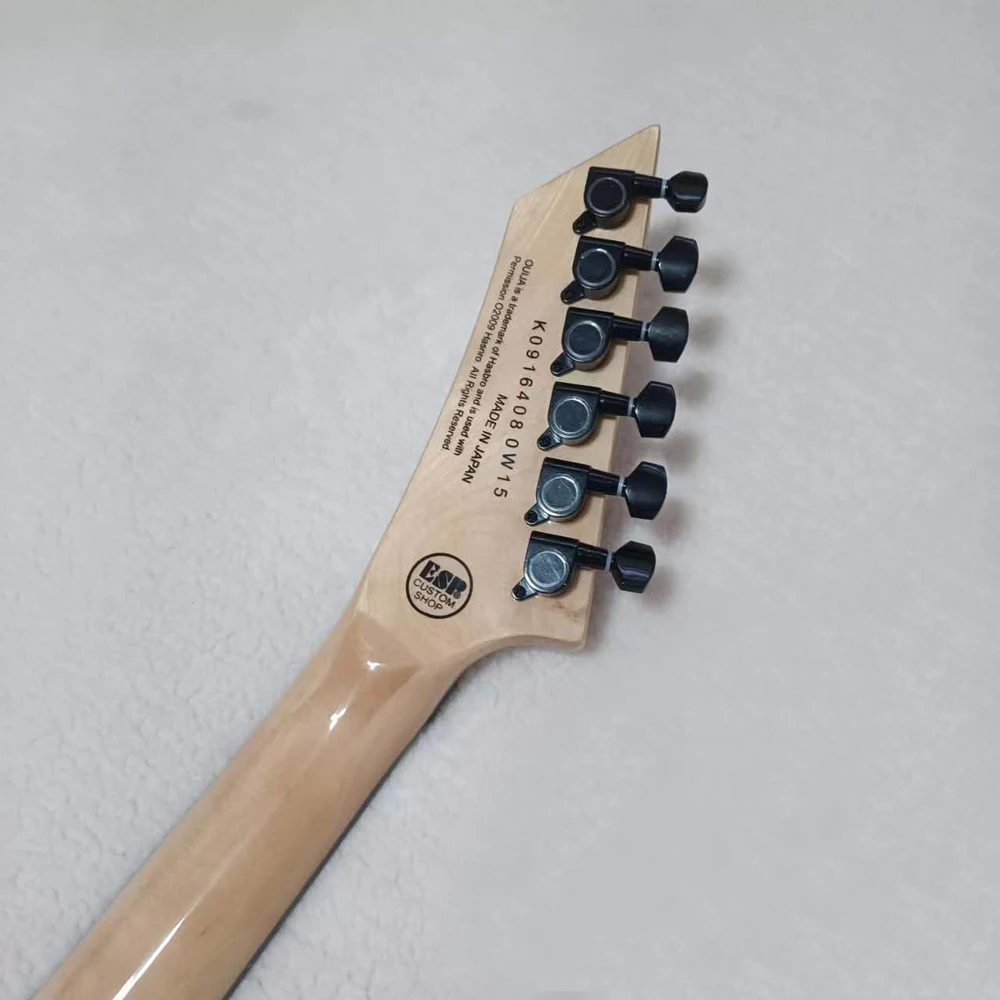 Hot sale ESP Custom Shop KH-2 Ouija Kirk Hammett Cynthia Electric Guitar,Floyd Rose Tremolo Bridge, multi-color option