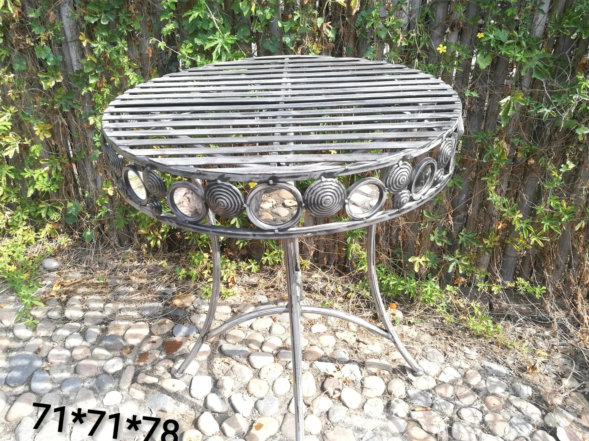 Courtyard lounge table, balcony, garden coffee table, flower table, gardening miscellaneous goods in stock