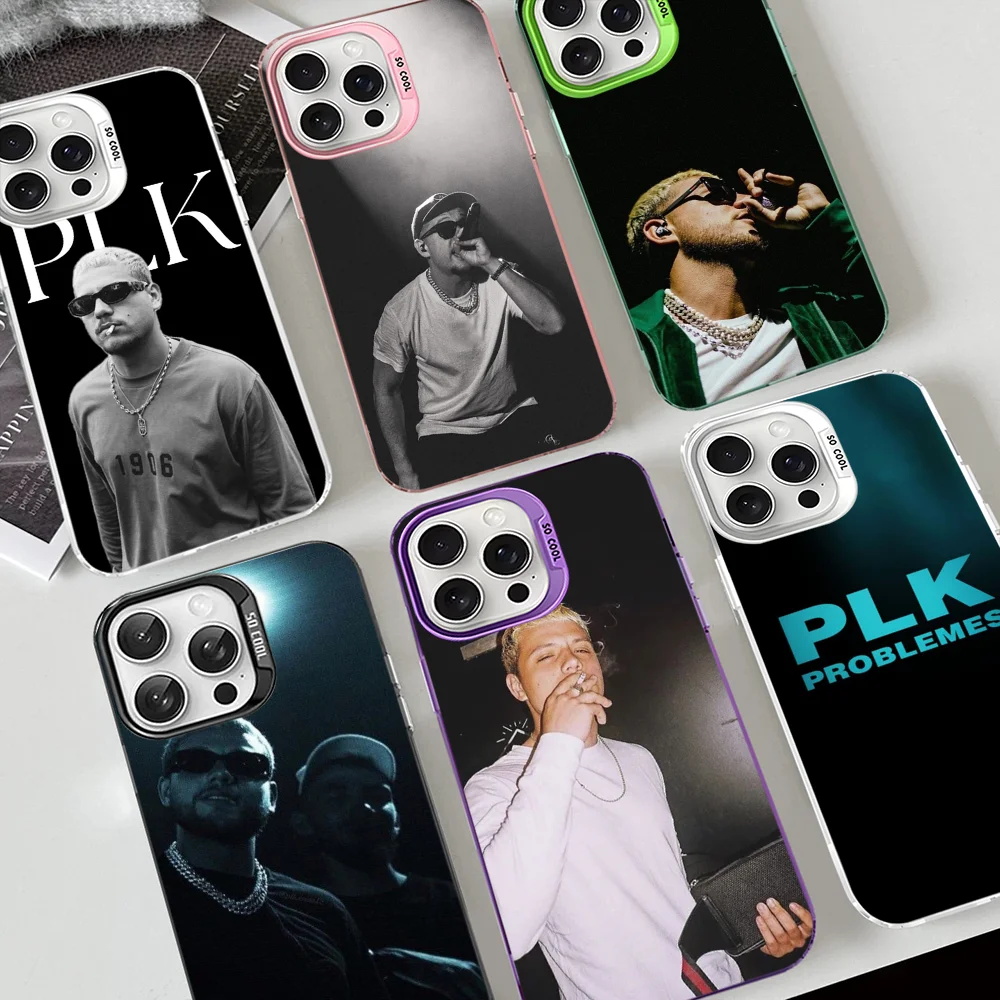 PLK الفرنسية مغني الراب Mathieu جراب هاتف آيفون 16 15 14 13 12 11 برو ماكس X XR XSMAX 8 7 زائد ماتي للصدمات الغطاء الخلفي