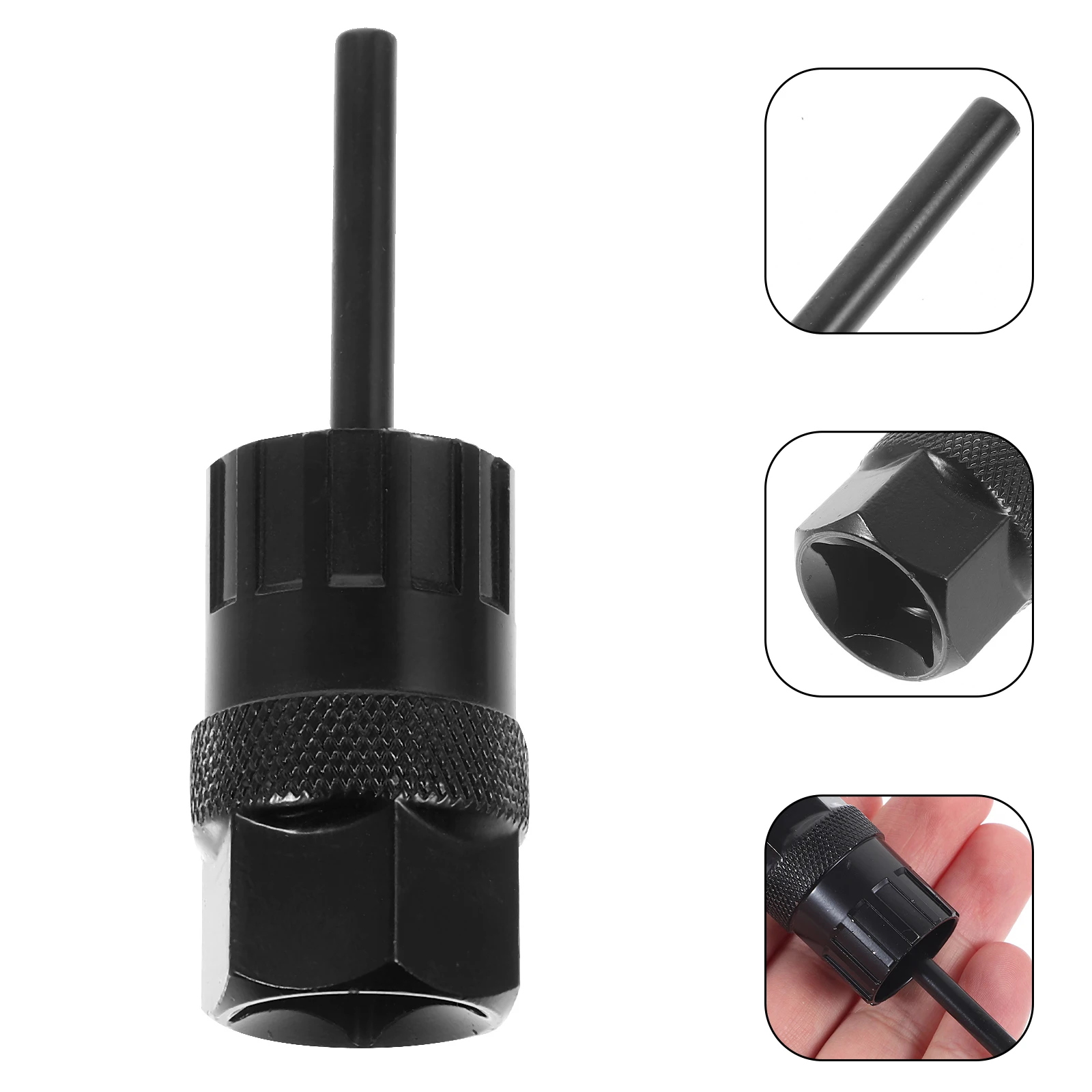 

Professional Flywheel Wrench Puller Bike Modification Parts Durable 11 Teeth Close Saving Rotary Type