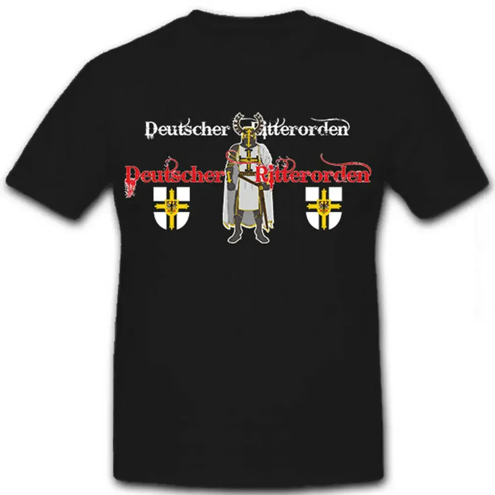 Germanic Teutonic Knights Sword Shield Armour T Shirt. New 100% Cotton Short Sleeve O-Neck T-shirt Casual Mens Top