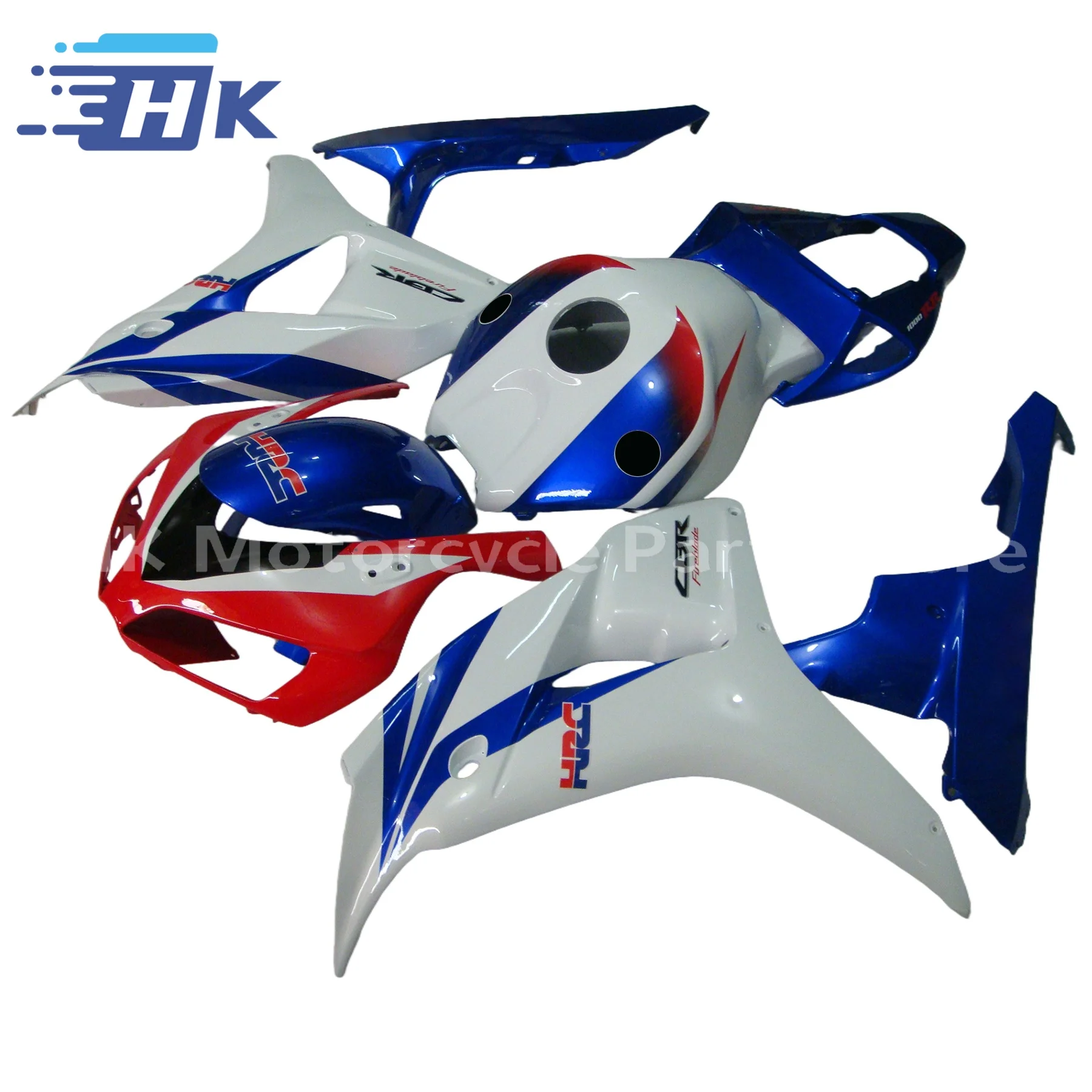 

Восстановленный комплект обтекателей мотоцикла для HONDA CBR1000RR 2006 2007 CBR1000 CBR 1000RR 06 07, комплект кузова с обтекателем под давлением