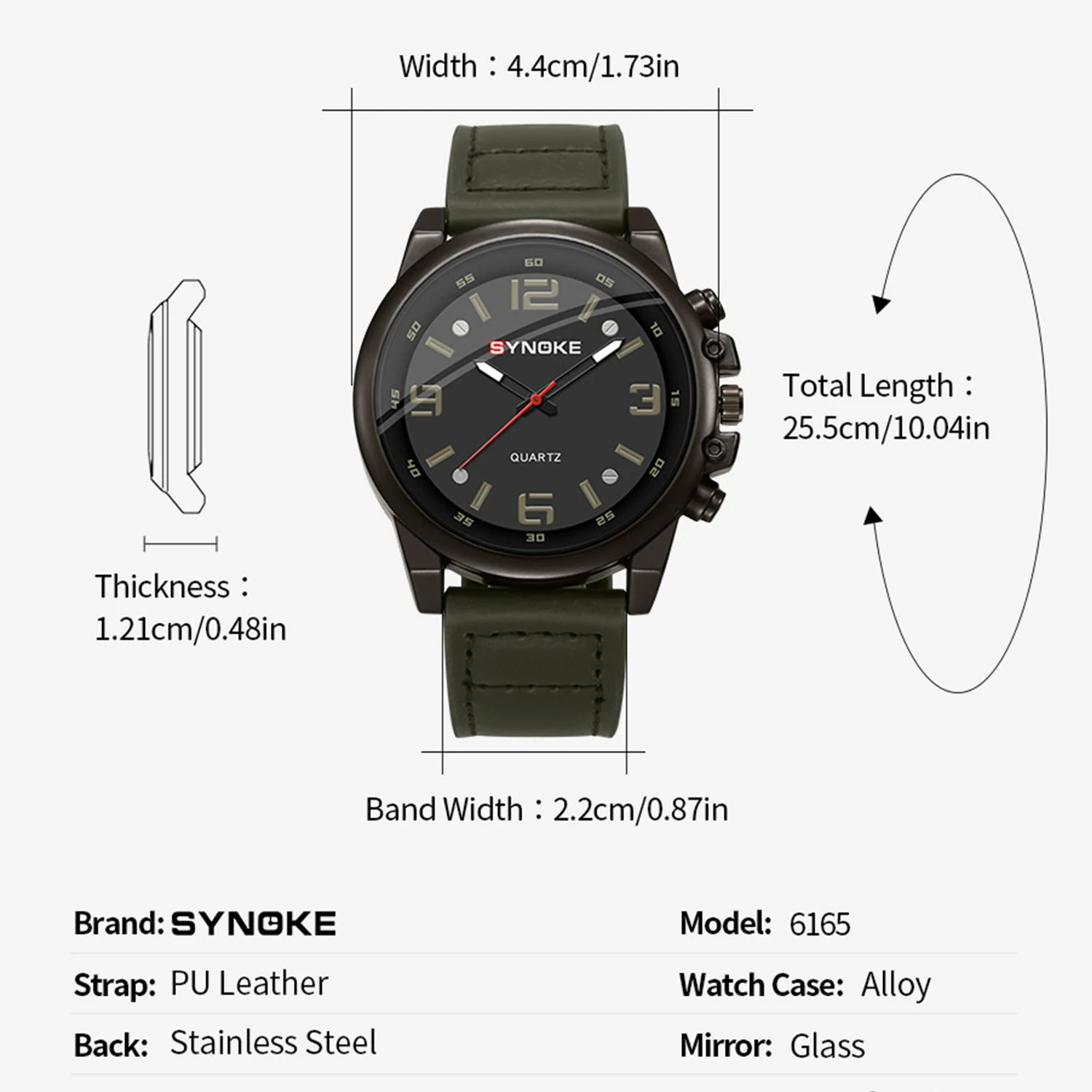 Reloj Reloj impermeable para hombre