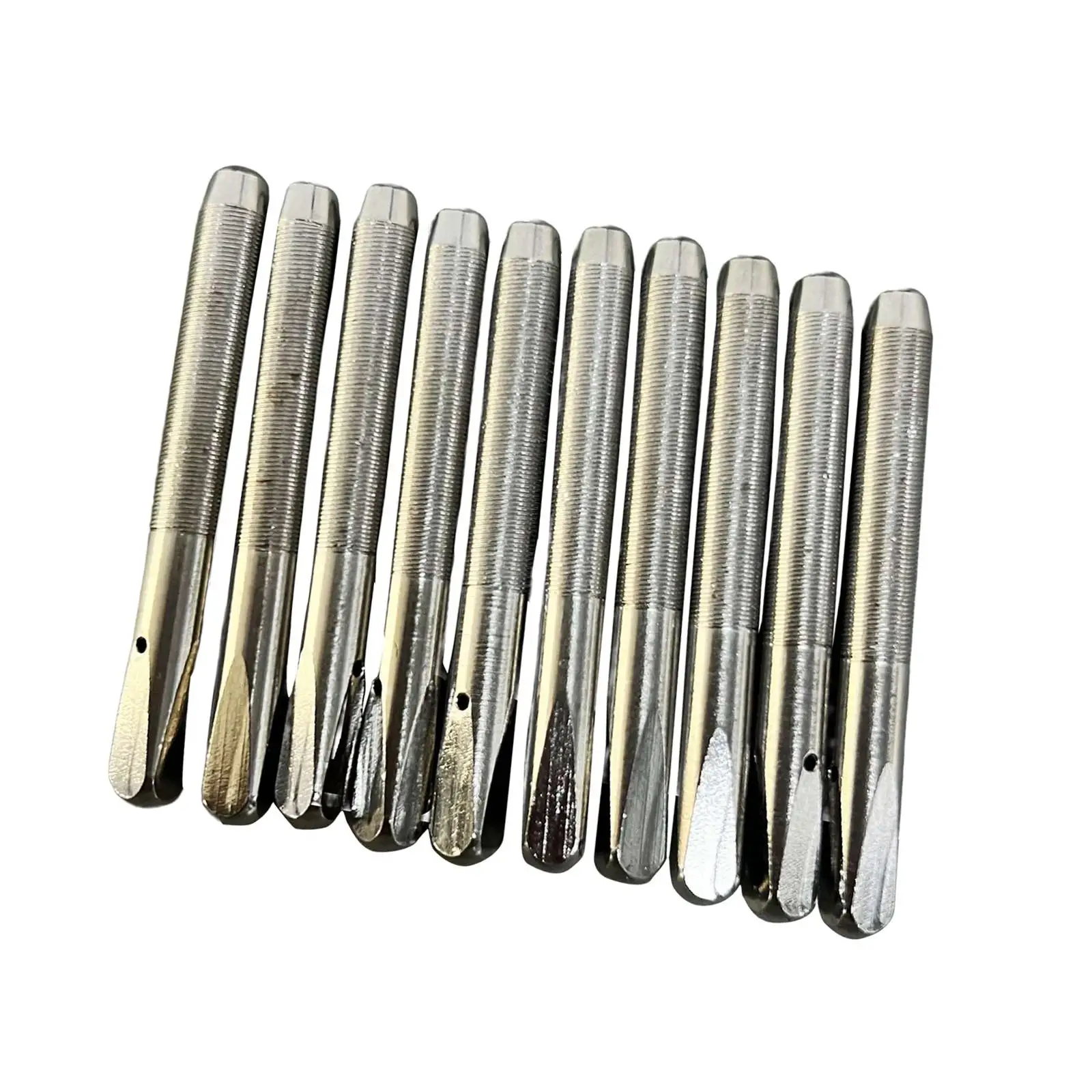 10 Pieces String Tuning Pins Silvercolour Replace Parts Durable for