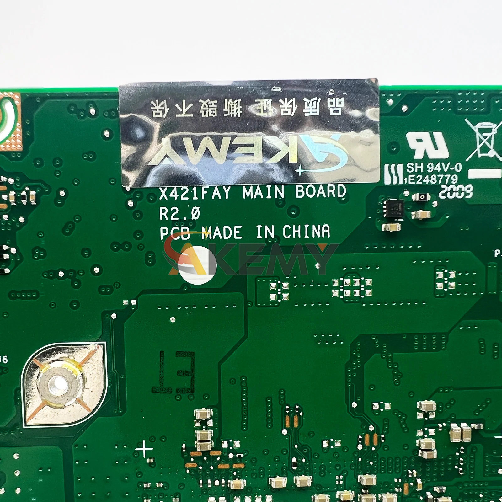 X421FL Laptop Motherboard For ASUS X421FL S433F X421FPY V4050F I421F R421F X421FAY X421FQY X421F Mainboard W/ 10th Gen I3 i5 i7
