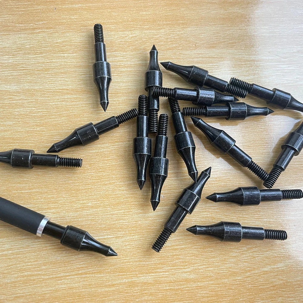 30/50 قطعة الرماية 100 الحبوب السهم نصائح السهم رئيس مع O-حلقة الفرقة نقطة تلميح ل مجمع قوس منحني الكربون السهم الهدف الصيد