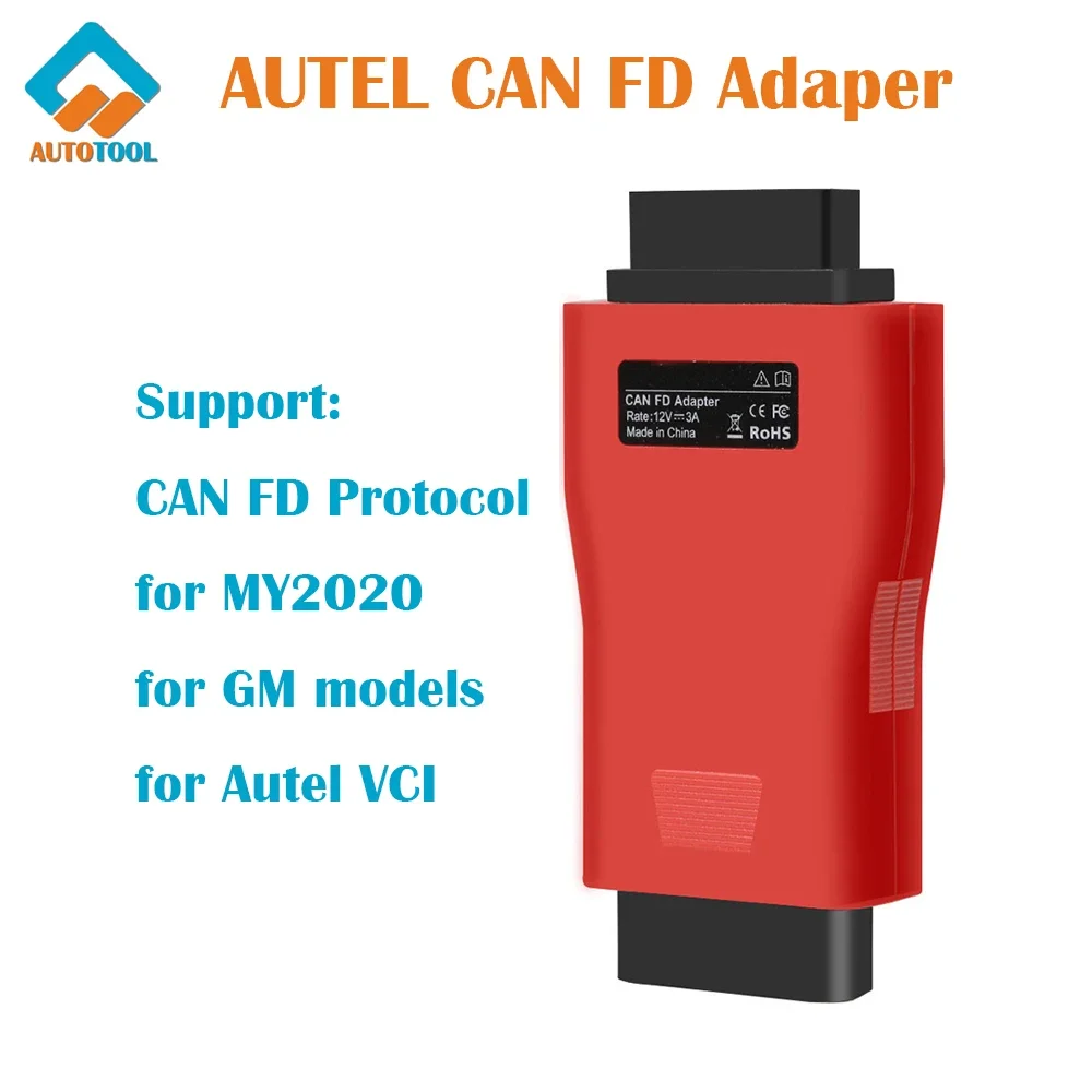 

AUTEL CAN FD Adapter Supports CANFD Protocol Models Compatible with All Autel VCI for MY2020 GM Models Car Diagnostic Tools