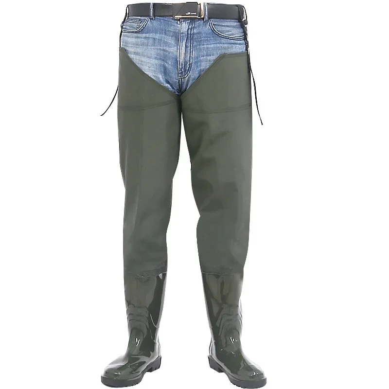 

Outdoor Thickened Sole Super High Tube Men's Diving Pants Outdoor Fishing Waterproof Equipment