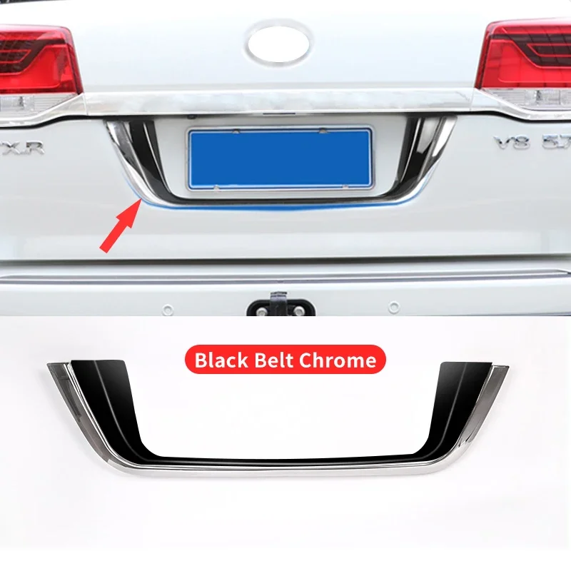 2008-2021年式トヨタランドクルーザー200 LC200 2020 2019 2018 クロームテールゲート装飾ストリップ外装改造アクセサリー