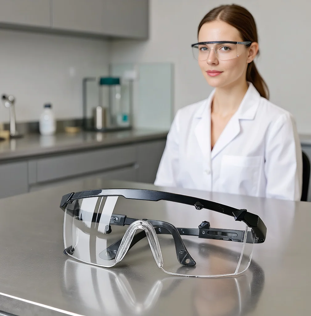 

​​Cycling Safety Goggles - Windproof Dustproof Protective Eyewear for Industrial & Laboratory Use​​
