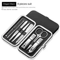 8-piece set black