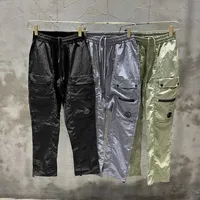 Loose Fit Men's Outdoor Work Pants Thin Quick Dry Summer Casual Long Trousers Comfortable Breathable Lightweight Cargo Shorts