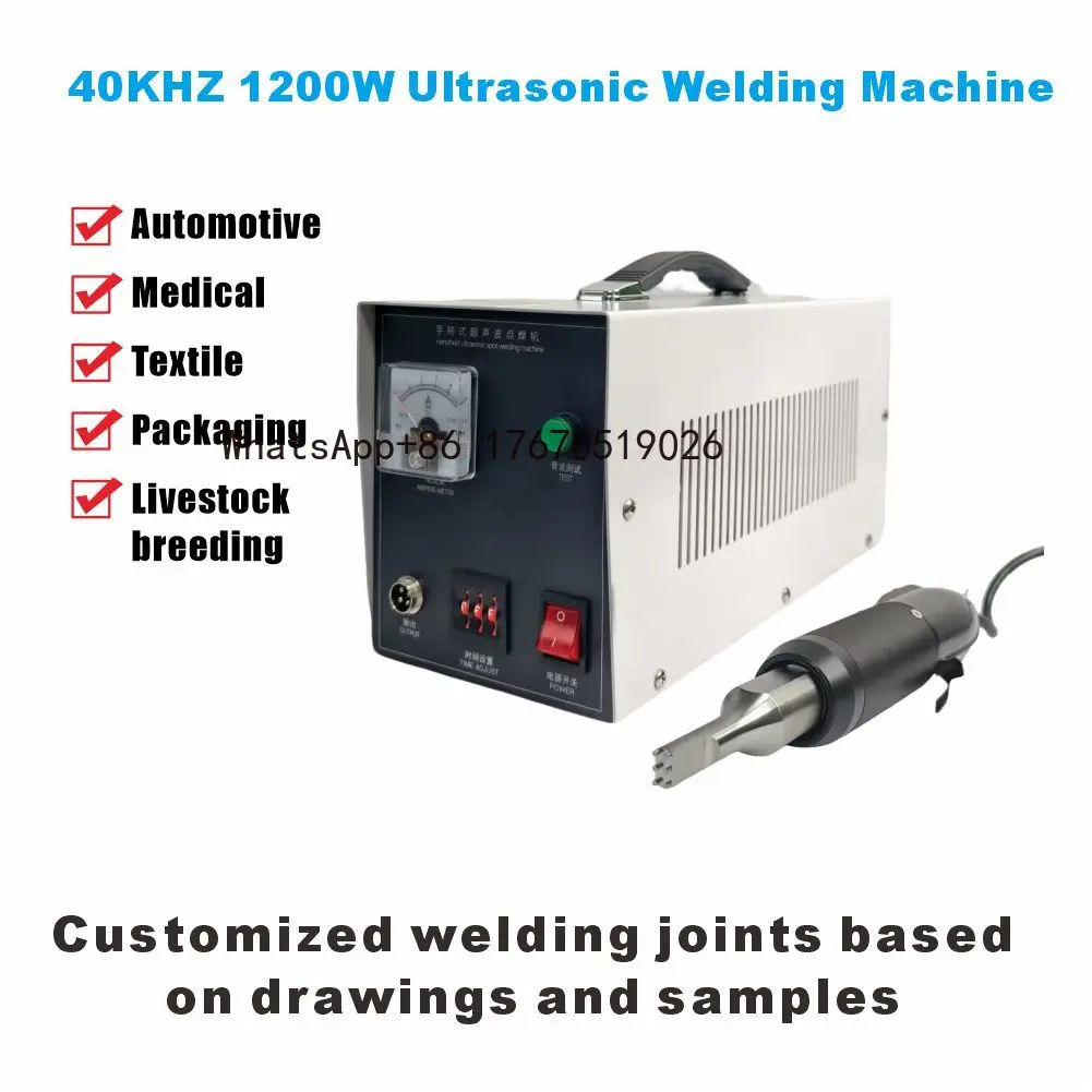 High Efficiency Ultrasonic Welding Equipment for Poultry Manure Conveyor Belt in Farm Breeding