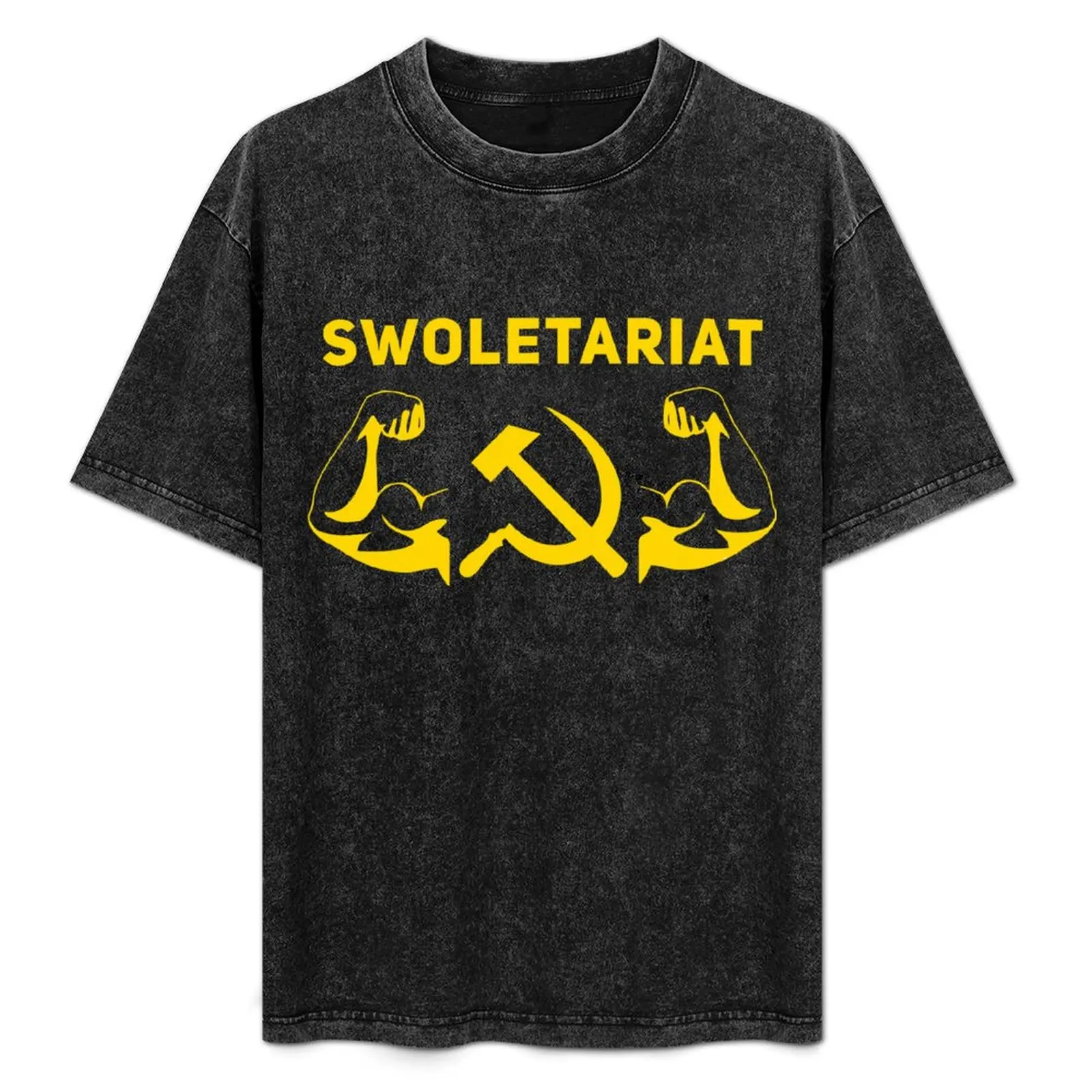 

Swoletariat Brocialist T-Shirt man t shirts cotton man t shirts for men casual T-Shirt