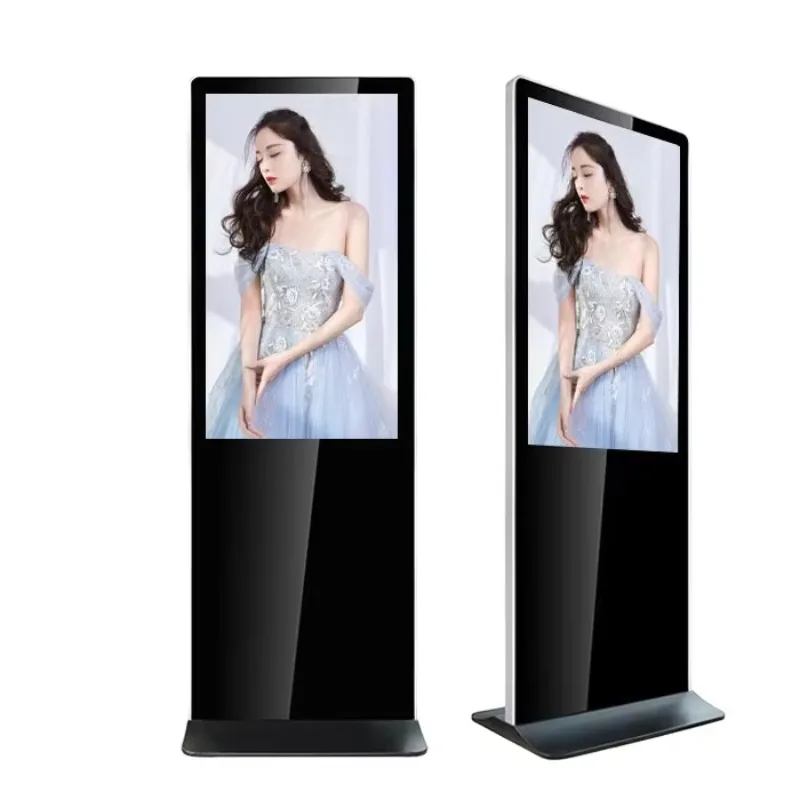 

32-Inch Vertical Android LCD Video Display Kiosk Indoor Floor Stand Advertising Totem with Animation Function for Elevator Use