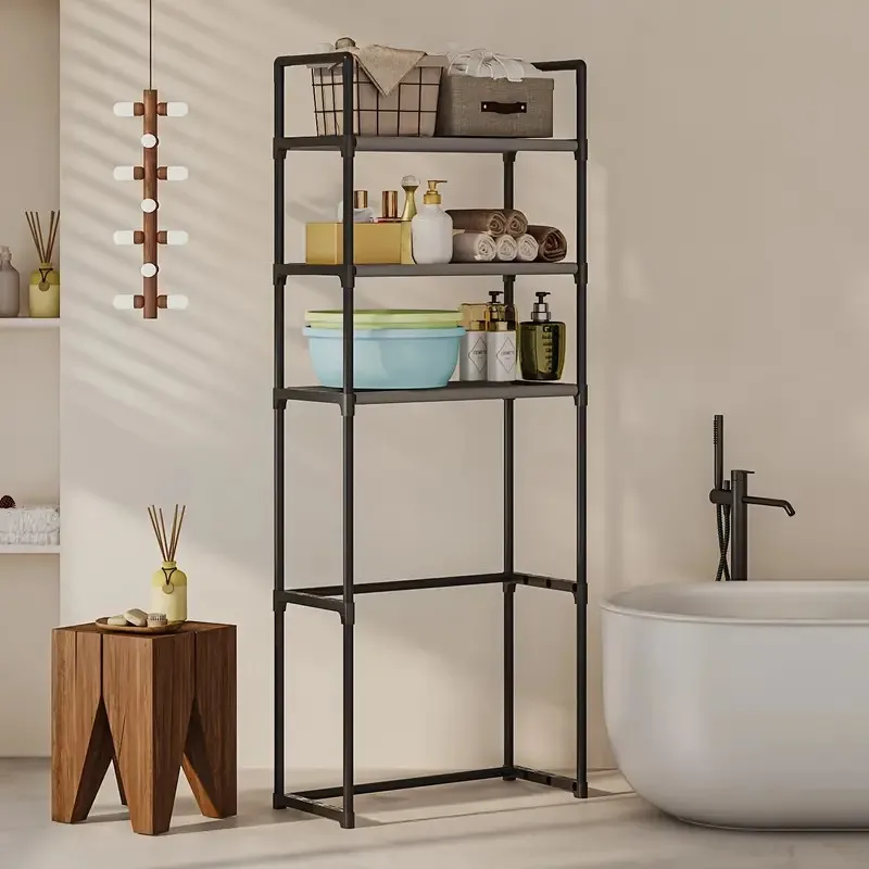 3-Tier Over-Toilet Metal Storage Rack 2