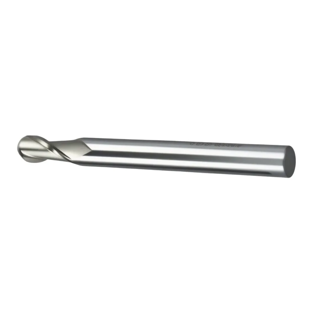 R5 Ball Nose End Mill HSS AL Uncoated for CNC Machine Tools Deep Reach Milling and External Radius Profiling Tasks