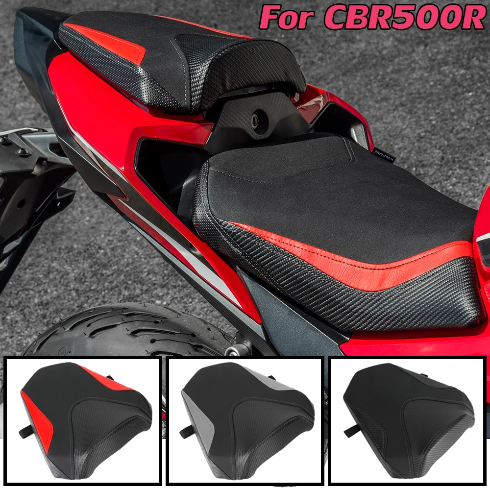 

Motorcycle Rear Seat Cover Cowl Fairing Solo Pillion Cushion Pad For Honda CBR500R 2019 2020 2021 2022 CBR 500R Accessories Red