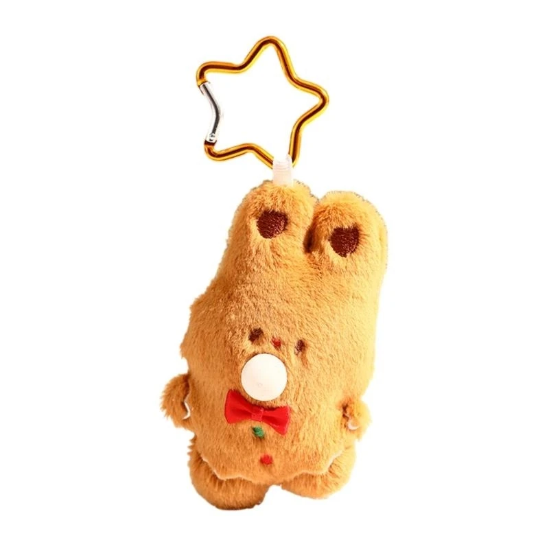 Cartoon Santa Toy Handbag Bag Purse Pendant Christmas Tree Key Holder Toy Y166