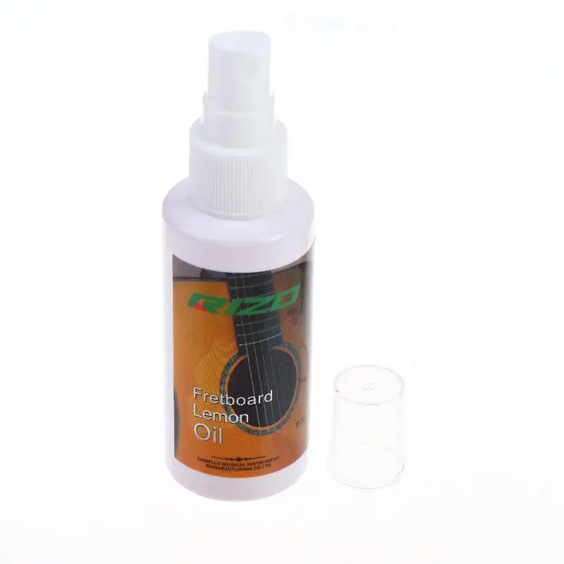 Lemon Oil 60ml For Ukulele Guitar Fingerboard Maintenance Care Oil Guitar Cleaner Polishing Oil