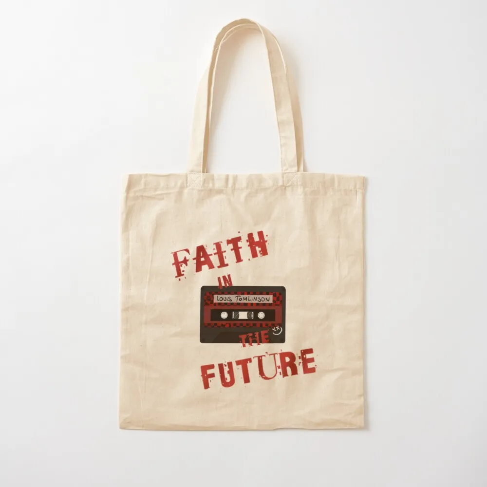 

Faith In The Future CASSETTE Tote Bag bags for women tote bag woman Canvas Tote Bag