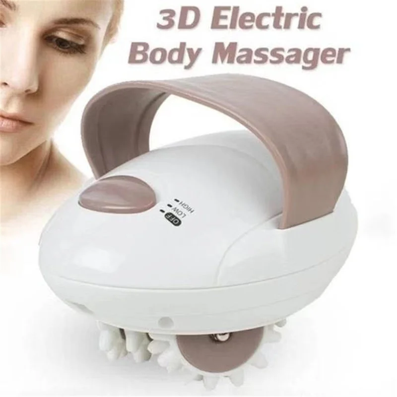 1PC Anti-cellulite Machine Electric Body Massager Weightloss Gear Roller Cellulite Massage Device Arm Leg Massager EU Plug