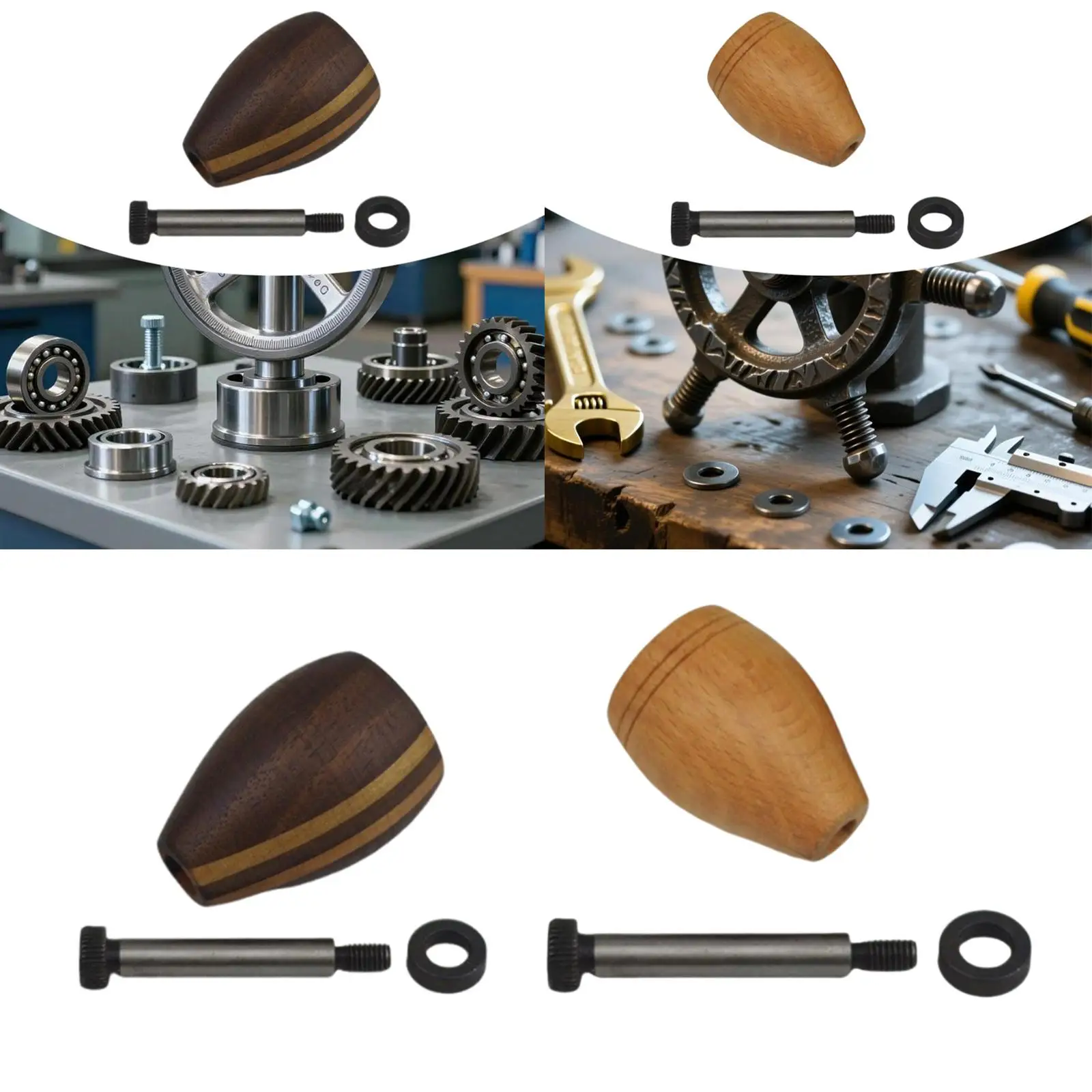 Revolving Handwheel Machine Handle ,Stable Male Threaded ,Round Hand Wheel Rotating Handle T.deer Handball for Mill Lathe