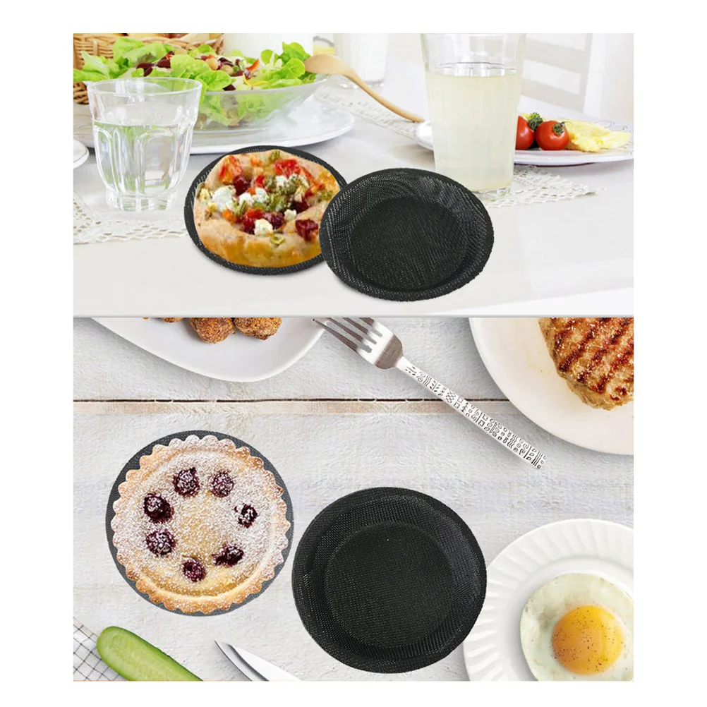 

Burger Mold Mini Silicone Baking Tart Egg Tarts Moulds Pans Cake Pizza Food Egg Tarts Mold Grade Safe Reusable