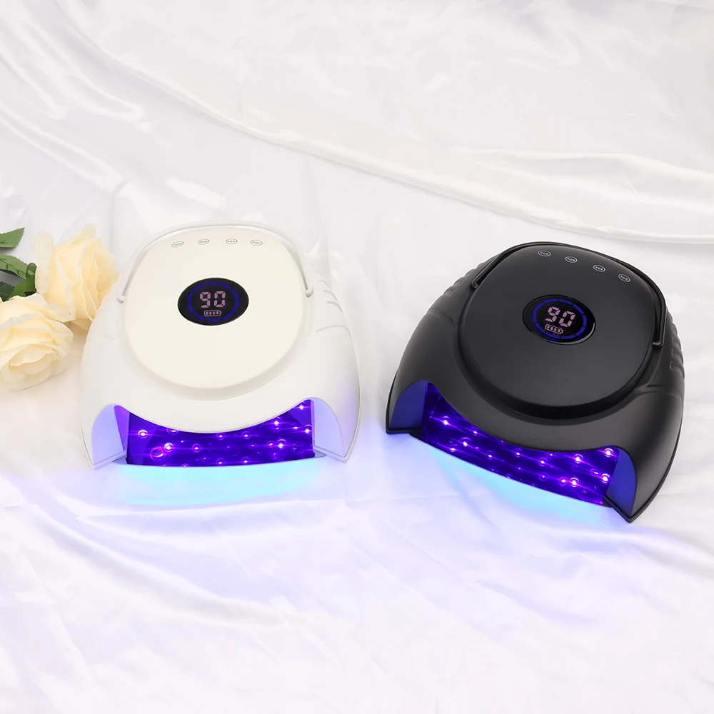 2026 New Arrival 64w Pro Cure Wireless Dual Light Rechargeable Cordless Sun Uv Led Gel Dryer Nail Lamp for Manicure