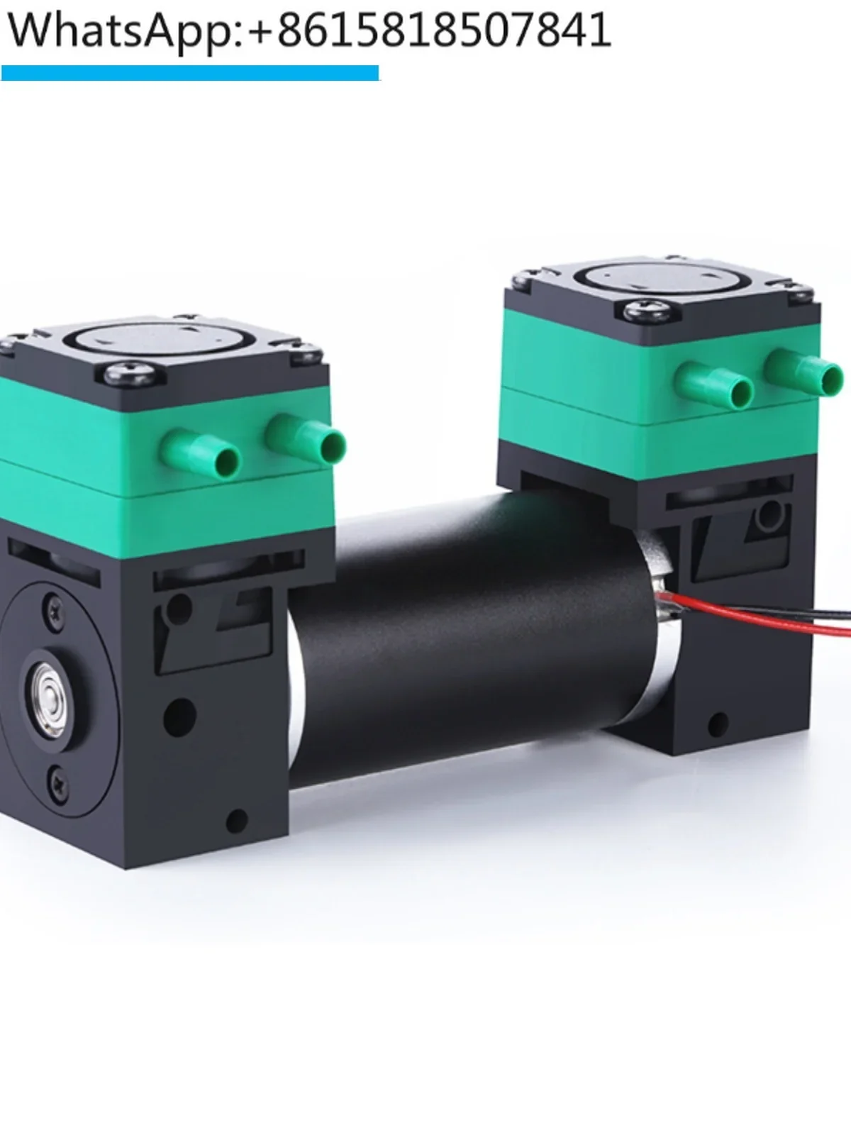 Double head diaphragm liquid pump, small corrosion-resistant micro vacuum pump, sampling oil-free self-priming pump