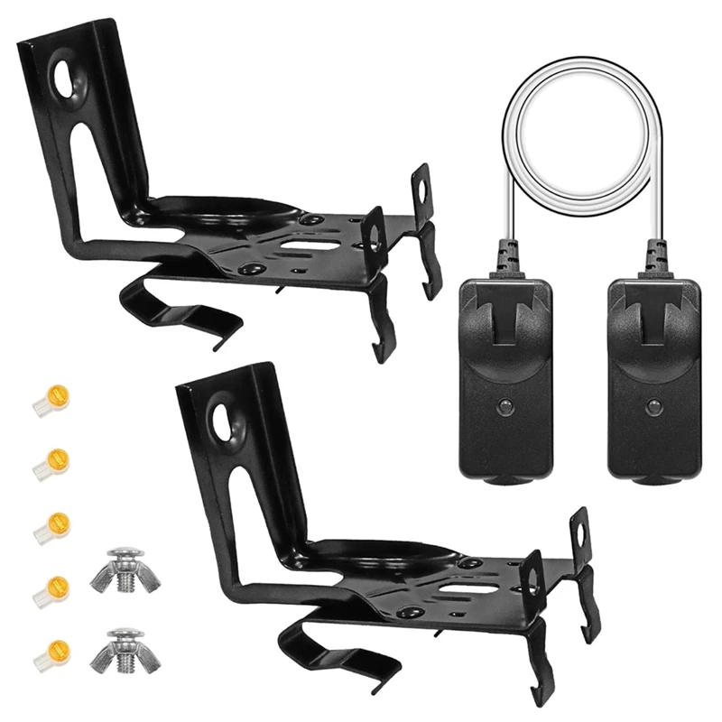 PORK-41A5034 Safety Sensor Kit(With Bracket) Opener Made After 1997, Replace G801CB-P, Safety Sensors  Eyes