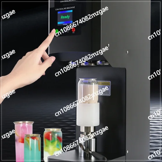 Aluminum Pet Can Beverage Semi-automatic Tin Can Juice Soft Drink Can Making and Sealing Machine