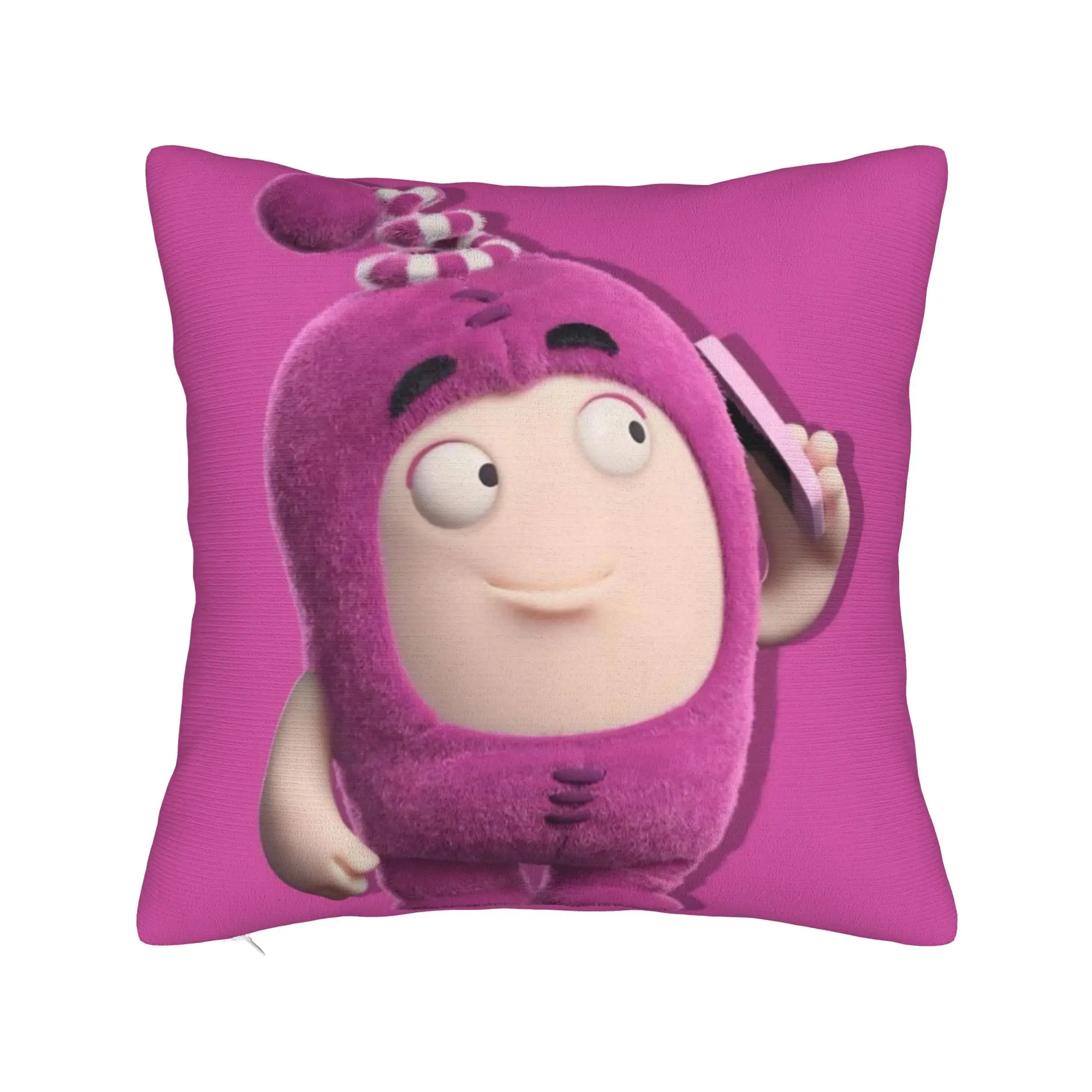 Decorative Pillow Covers O-Oddbods Merchandise Seat  Throw Pillow Case Cover Square Multi-Size