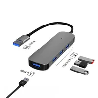 Type-c Docking Station Usb Hub USB3.0 Notebook 4-in-1 Docking For Xiaomi Lenovo Macbook 13 15 Air Pc Accessories  USB Hub