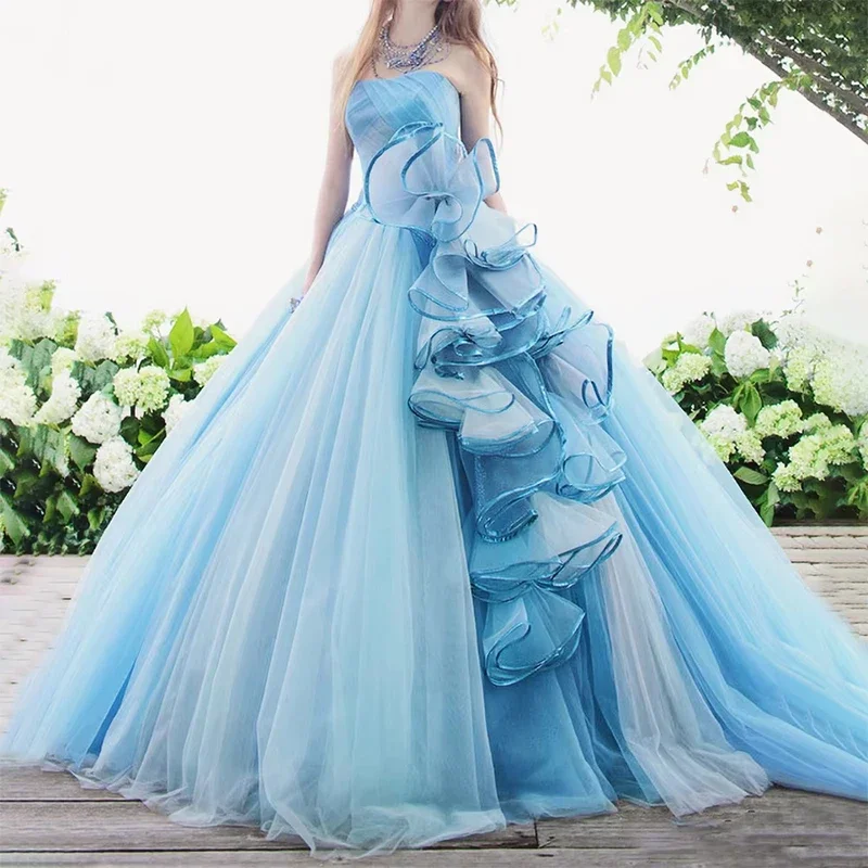 Elegant Blue Formal…