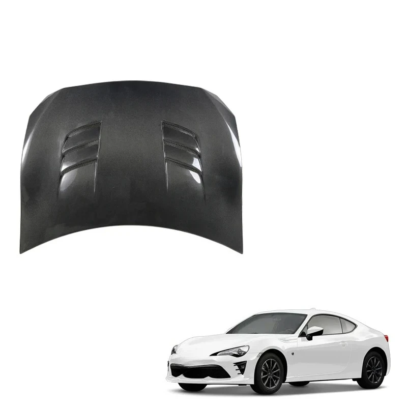 

Aerodynamic Vented FORToyota 86 GT86 A Style Engine Hood Carbon Fiber 2012-2020