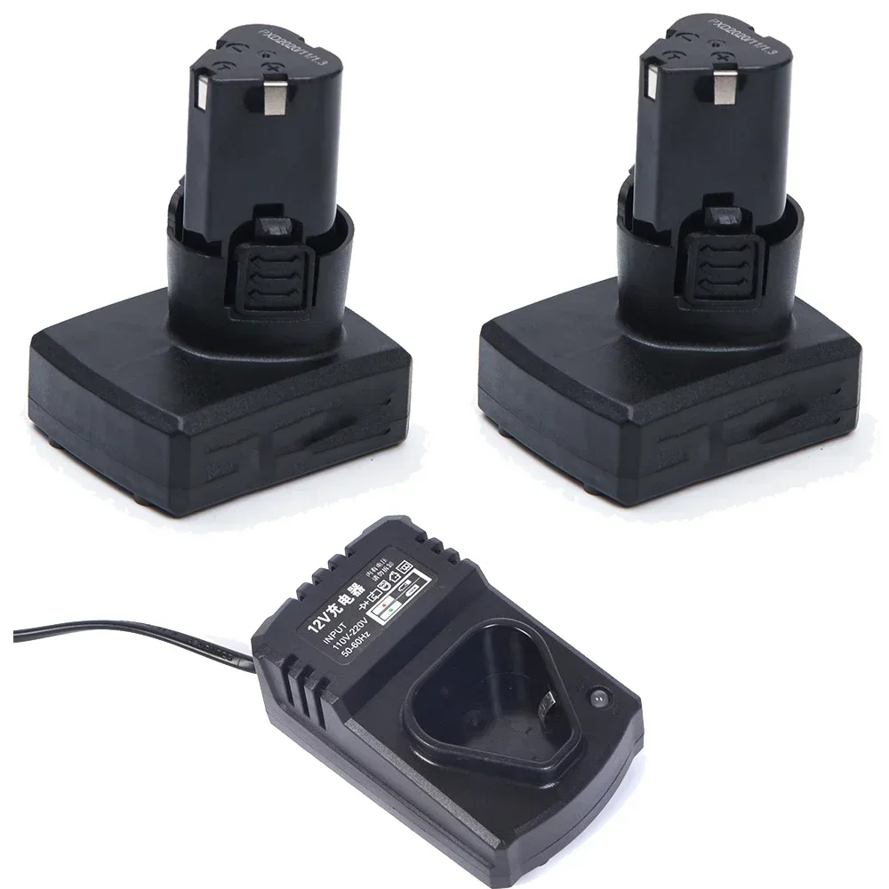 Imagem -02 - Bateria Recarregável de Íon de Lítio para Chave de Fenda sem Fio Pistola Elétrica Mini Rebarbadora Grande Capacidade 12v 5000mah