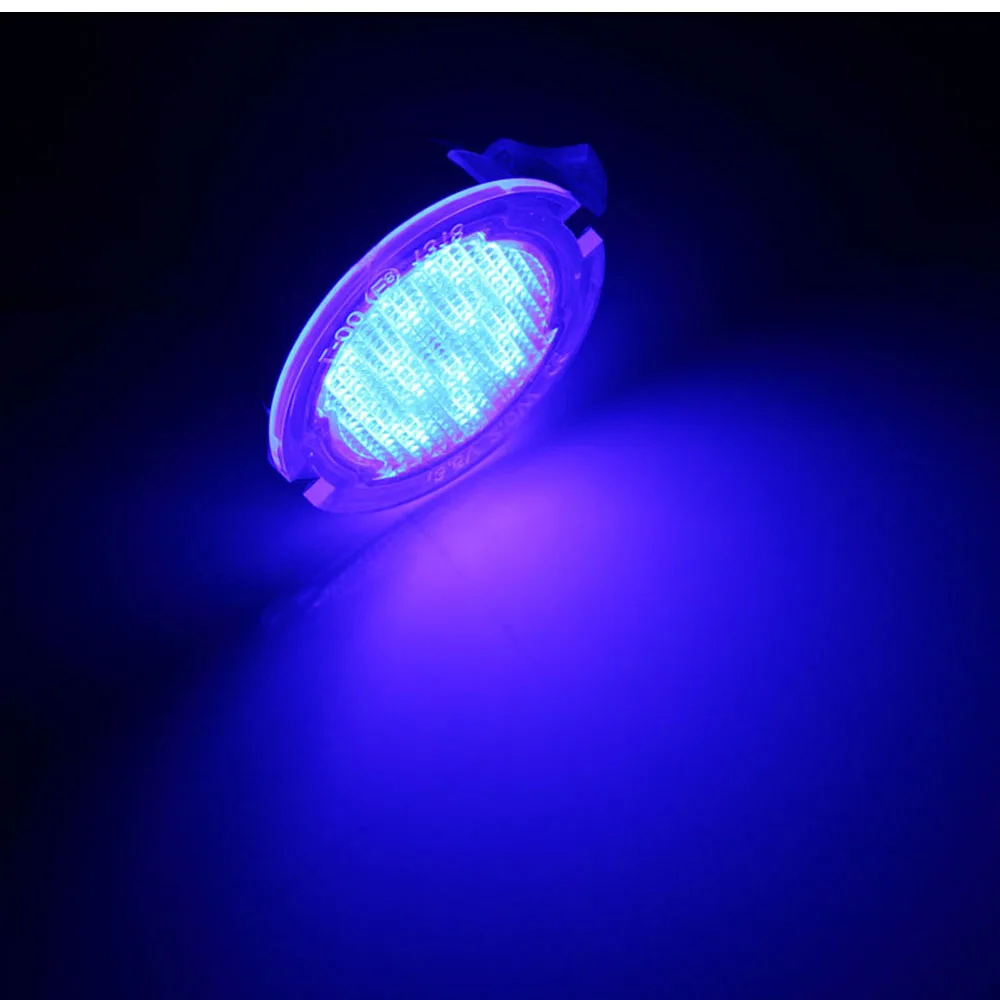 3F1Z13B375AA ABS and PC for Ford Taurus E 2003-2007 LED Side Mirror Puddle Light Bright Illumination view 3