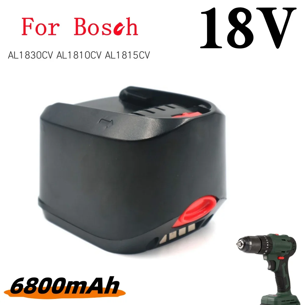 

НОВЫЙ аккумулятор для электроинструментов 18 В Bosch 6800 мАч PBA PST PSB PSR 18 В для дома, сада (только тип C) AL1810CV AL1815CV