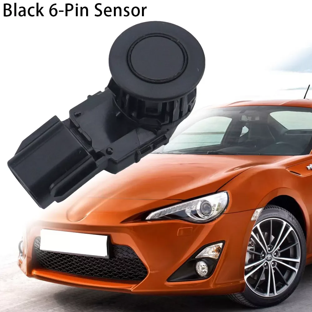 

1pcs Parking Sensor For Toyota RAV4 2012-2018 Black 6-Pin PDC Sensor Car Accessories Front Rear 89341-0C010 89341-0C020