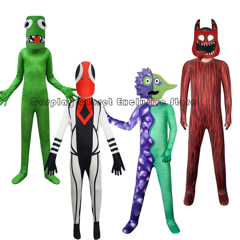 

Игра Радуга Банбан Друг Косплей Костюм Аниме Дети Garten Monster Комбинезоны для мальчиков и девочек Kawaii Хэллоуин Костюм для дня рождения