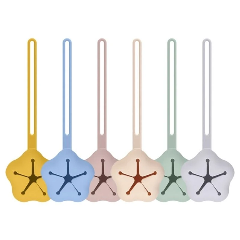 

Pacifier Case Silicone Dummy Holder Case with Strap Silicone Dishwasher Safe for Easy Cleaning for Pacifier G2TD