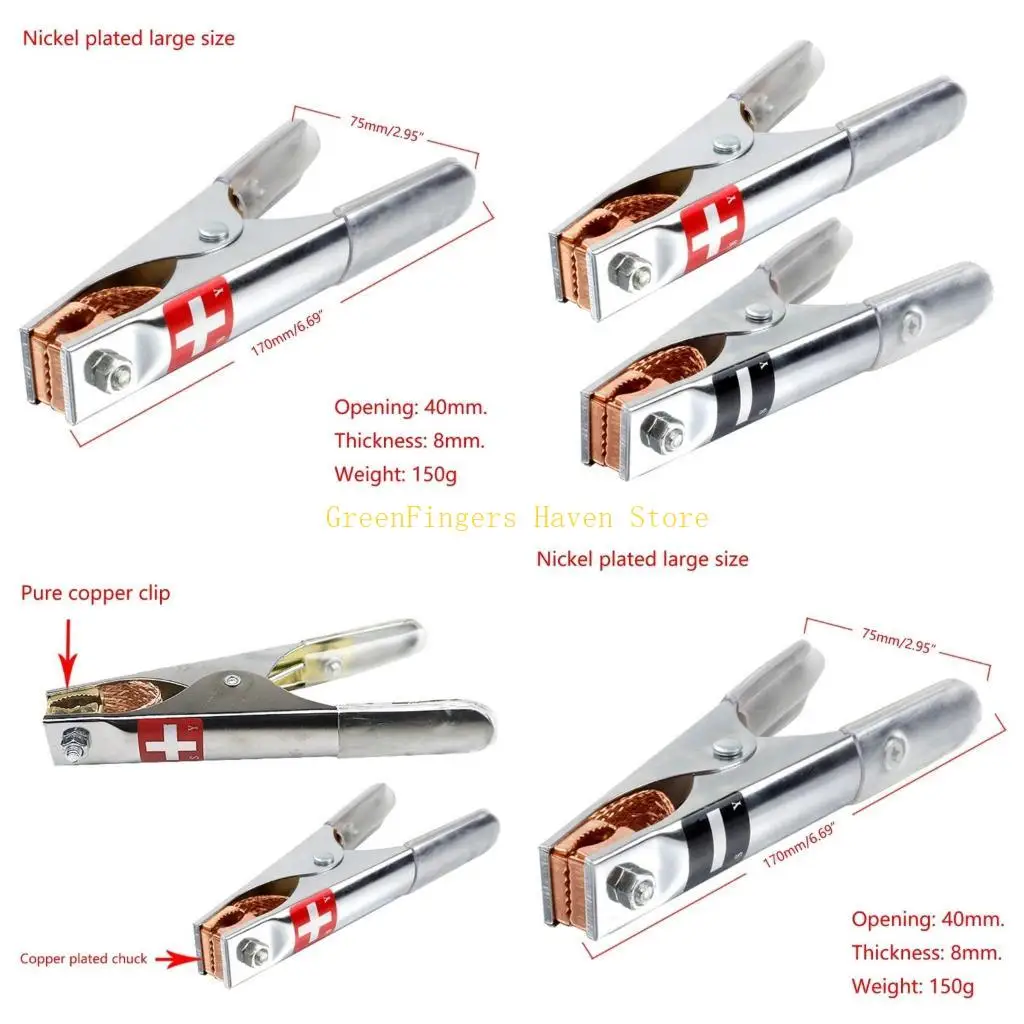 

F68D упаковка из 2 зажима зажима зажима заменить замены замены аллигатора