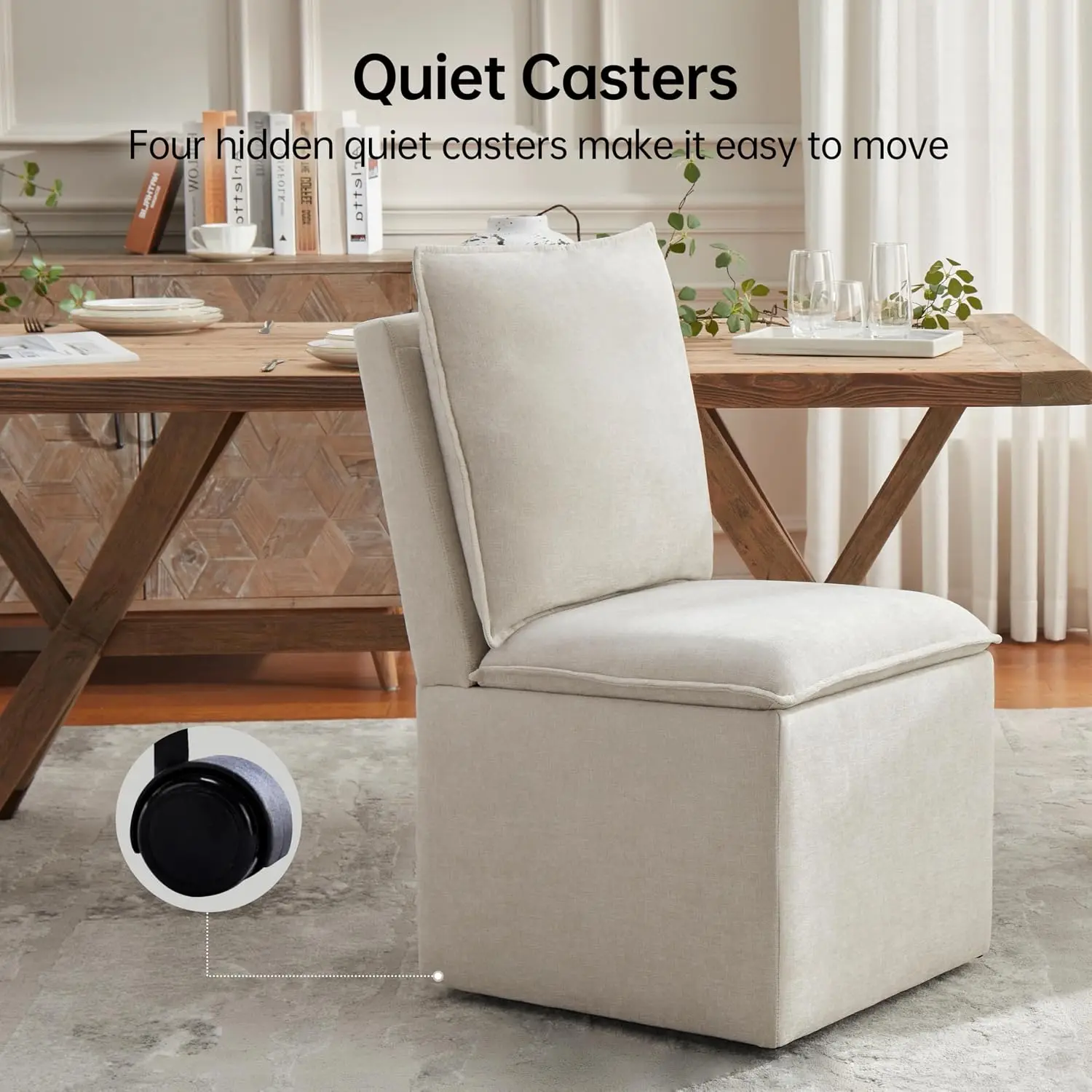 Thumbnail 4 - #32 Low Price Upholstered Dining Chairs Deals