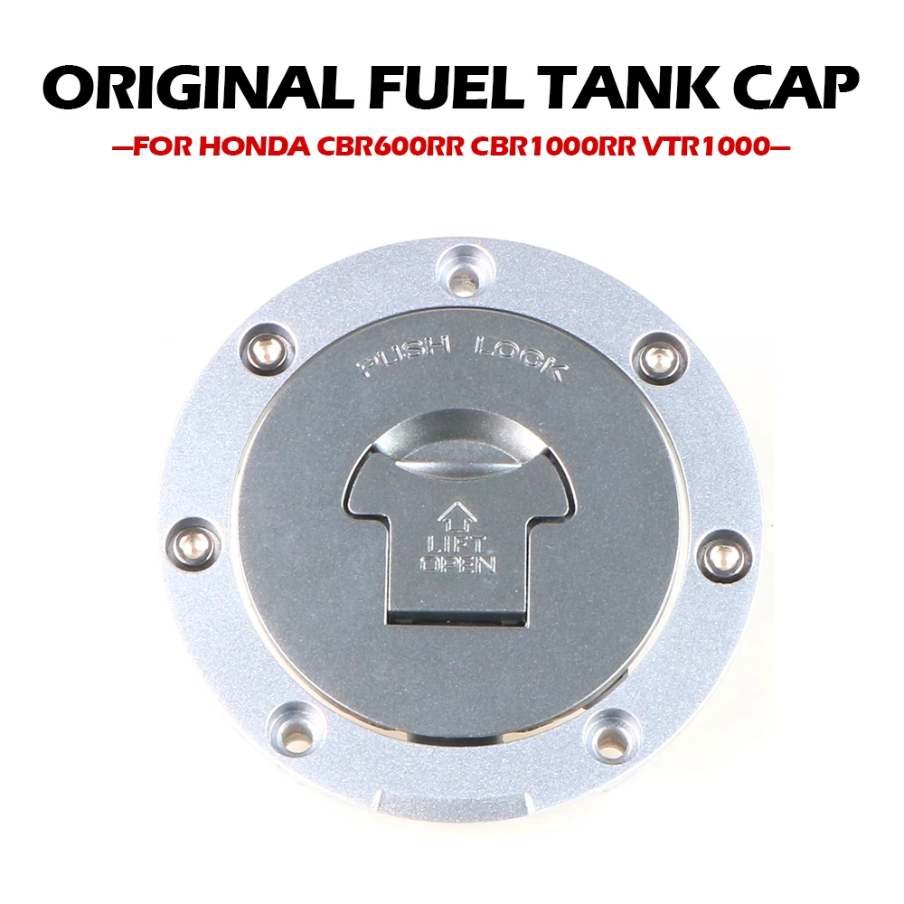 

For HONDA CBR600RR CBR1000RR CB1000R CB600F CBR1100XX Motorcycle Oil Fuel Tank Gas Cap Cover Keyless Original Oil Tank Cover