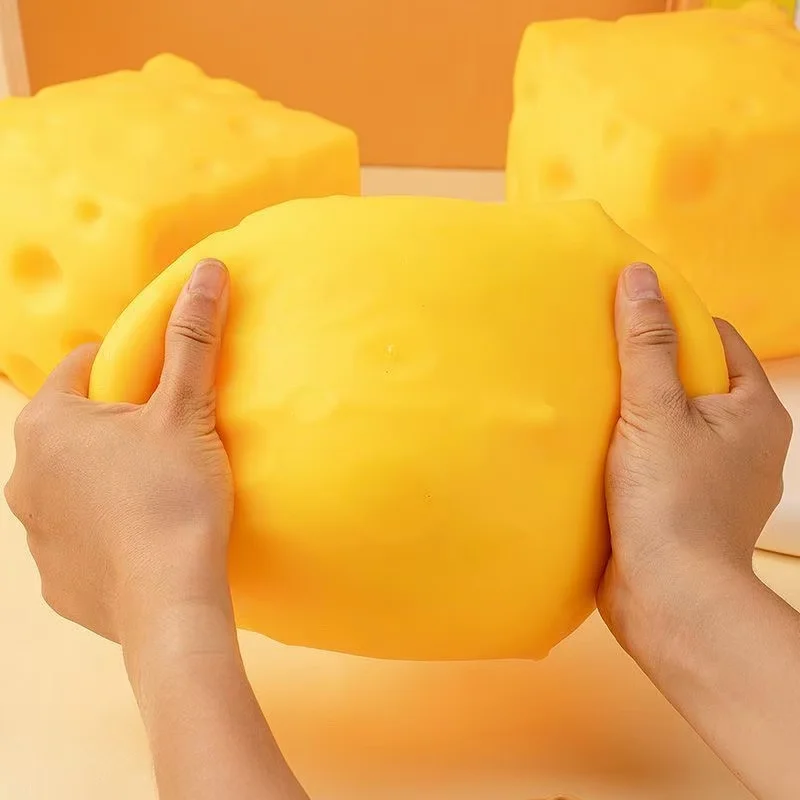 

Новая милая игрушка-сыр для разминания, антистрессовый мячик-сыр, подходит для повседневной жизни, небольшой подарок для снятия стресса.